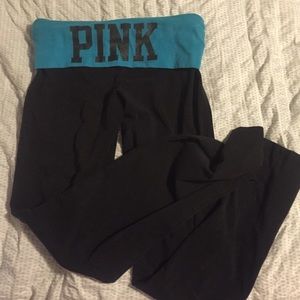 VS PINK boot cut yoga pants