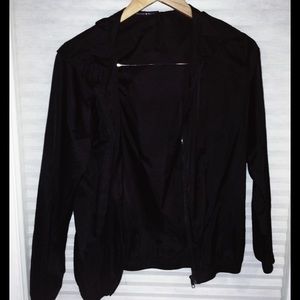 Brandy Melville Black Windbreaker