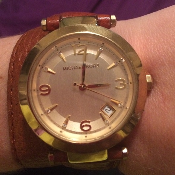Rare MK double wrap watch