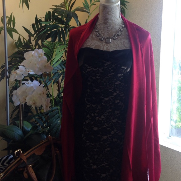 Strapless tube top dress - Picture 3 of 4