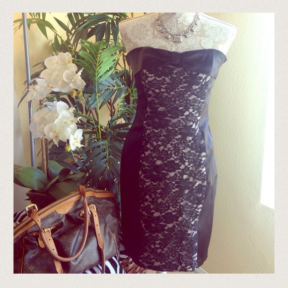 Strapless tube top dress - Picture 2 of 4