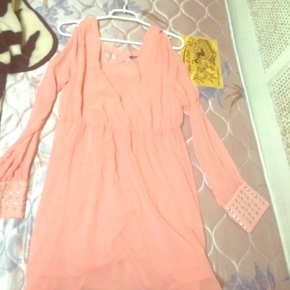 Blush pink dress