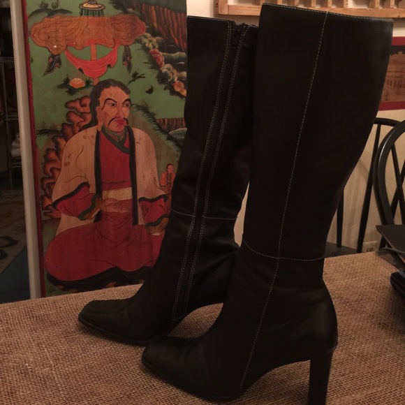 Karen Scott leather boots