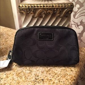 Coach Signature Cosmetic Bag