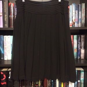 Black professional fanned skirt