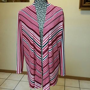 Flyaway Open Front Maggie Barnes Cardigan