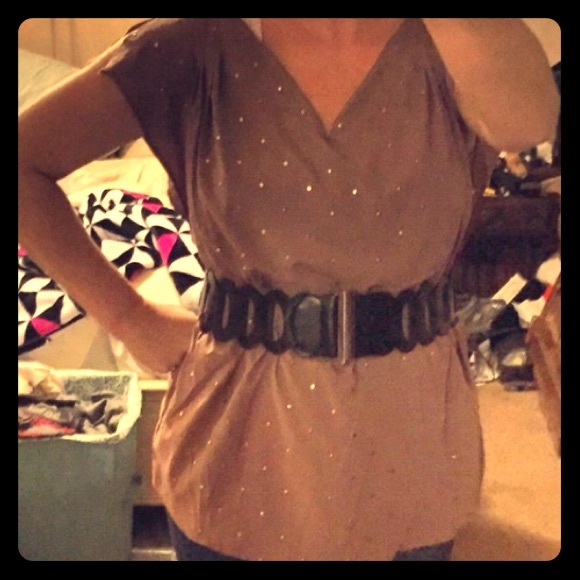 New silk top!