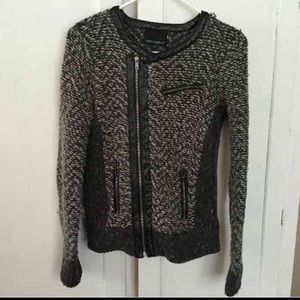Cynthia Rowley Side Zipper Sweater
