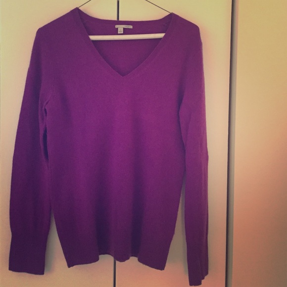 Purpley-pink cashmere sweater