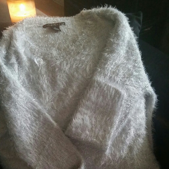 Warm & Fuzzy Supersoft Shimmery Sweater!