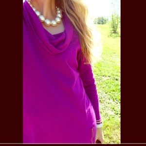 Alfani purple sweater dress sz-M