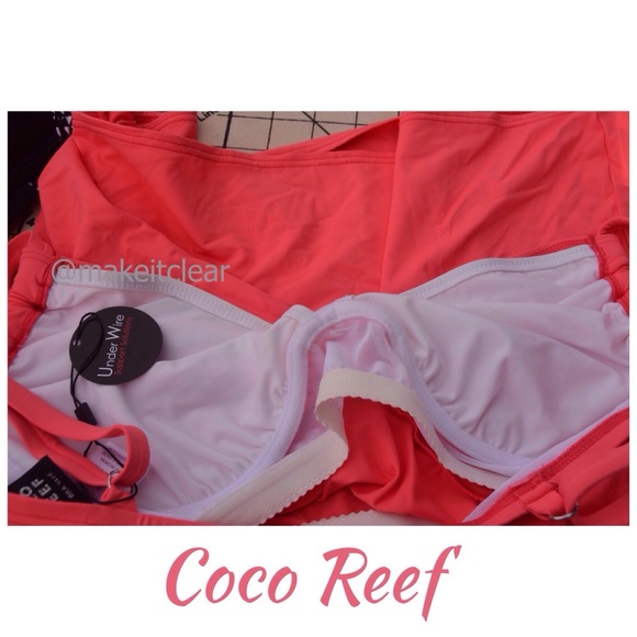 SWIM SALE☀️NEW COCO REEF tankini swim top suit 36D - Picture 4 of 4