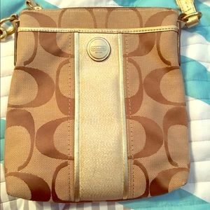 Coach cross body bag