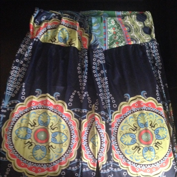 Multi color palazzo pants