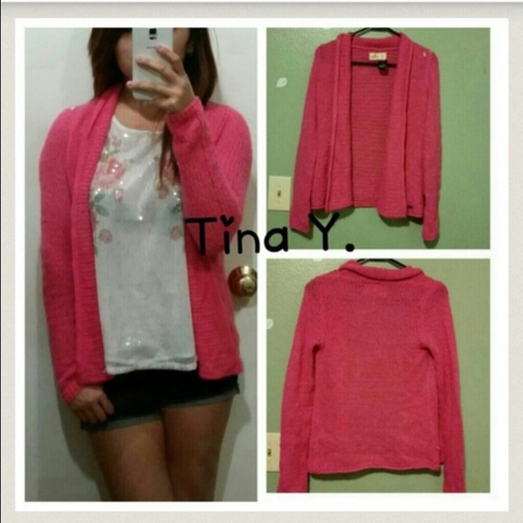 New Hollister Open Stitch Cardigan - Picture 4 of 4