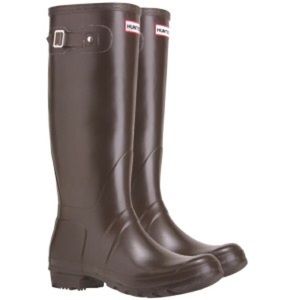 Hunter Original Tall Rain Boot Brown Chocolate