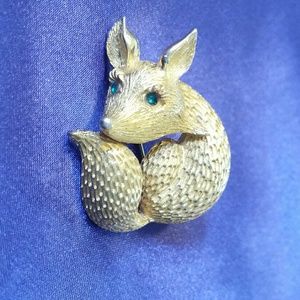 Vintage Fox Pin
