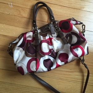 Signature coach satchel