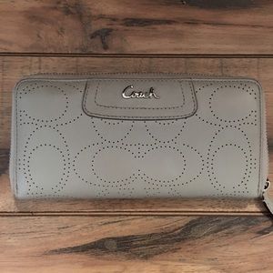 Authentic Coach leather wallet