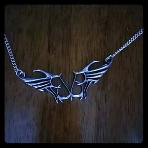 BLACK VEIL BRIDES logo necklace