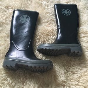 Tory burch rain boots