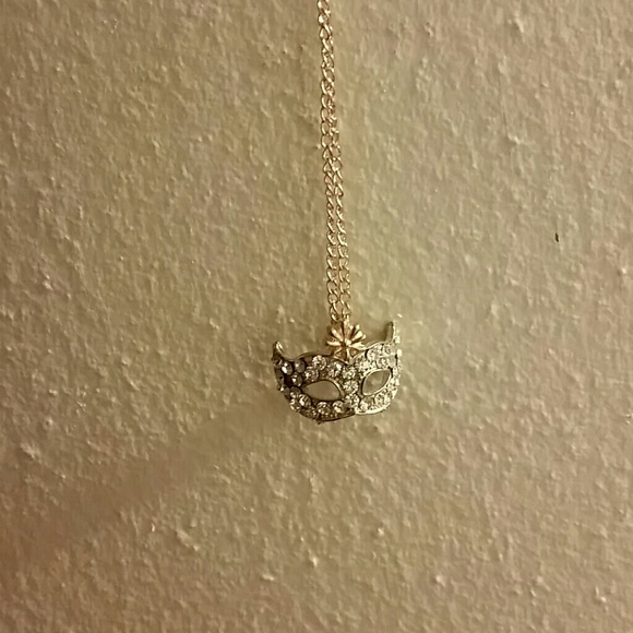Masquerade Mask Necklace