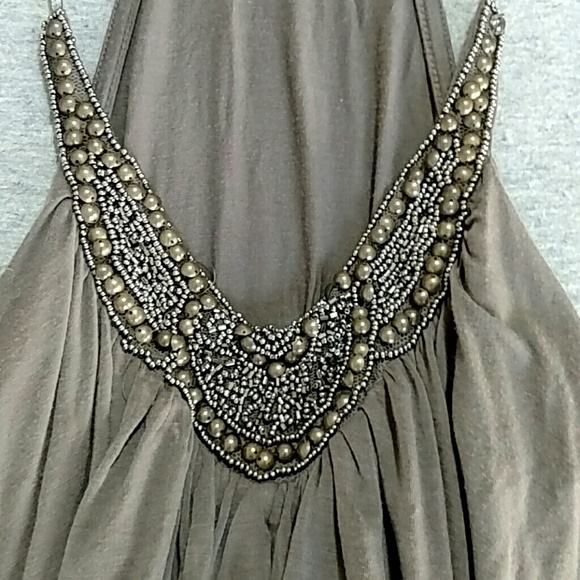 Beautiful beaded and soft top! - Picture 3 of 4