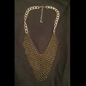 Urban Outfitters mixed metal chain necklace
