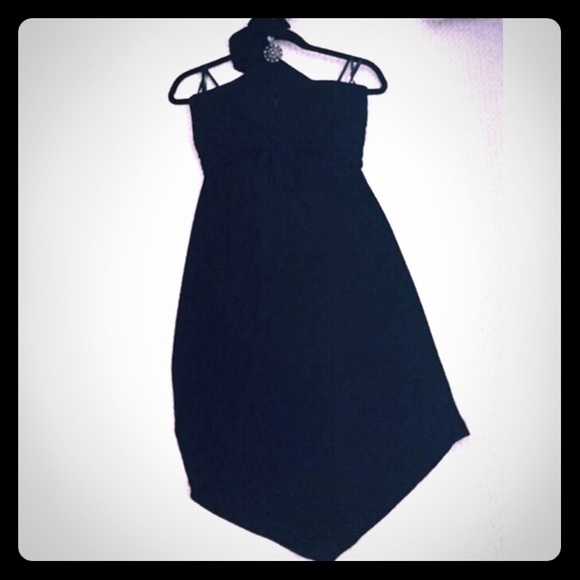 Laundry by Shelli Segal Dresses & Skirts - Laundry by Shelli Segal black halter dress 8 jewel Laundry by Shelli Segal Dresses & Skirts - Laundry by Shelli Segal black halter dress 8 jewel