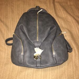 Grey back pack