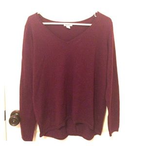 Old Navy Maroon Light-Weight Sweater