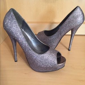 Glitter heels