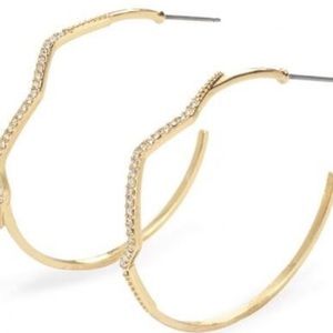 Stella & Dot Lightning Hoops