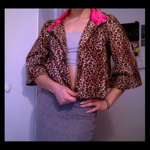Cheetah jacket!