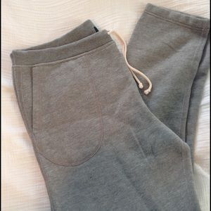 JCrew men's fleece lined sweatpants