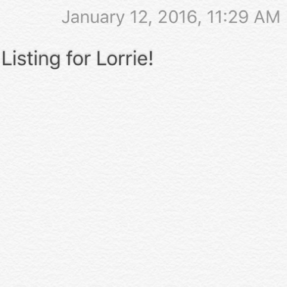 Listing for Lorrie