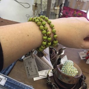 Simbi green bracelet one size green