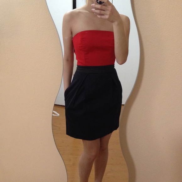 French Connection Strapless dress