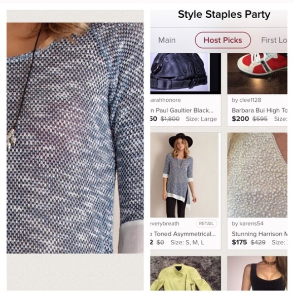 ❗LAST CHANCE❗❗1 LEFT❗Asymmetrical Top - Picture 3 of 5