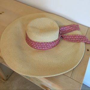 Vineyard Vines Wide Brim Straw Hat