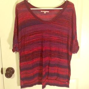 Very Lightweight Gap Short-Sleeve Sweater/Shirt