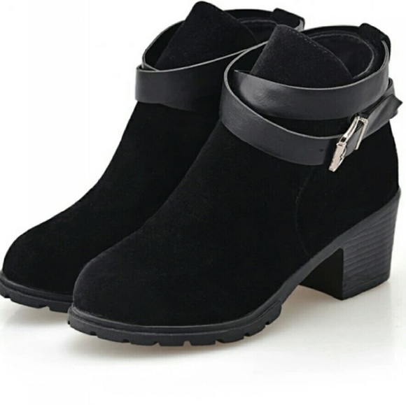 Black booties