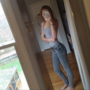 50% OFF Grey wash H&M skinny jeans