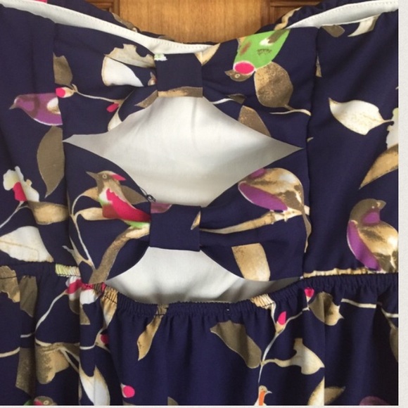 Strapless double bow back dress - Picture 4 of 4