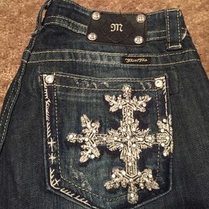 Dark denim Miss Me Jeans