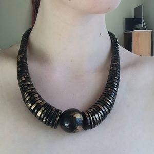 Black & Gold Necklace