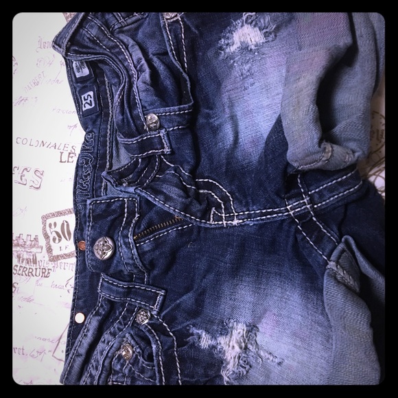 Miss me shorts size 25