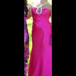 Pink prom dress!