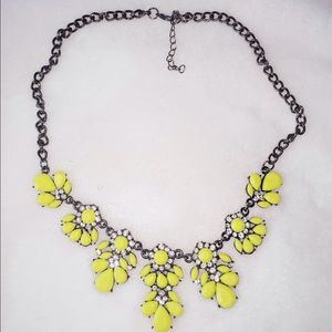 Yellow Bib necklace