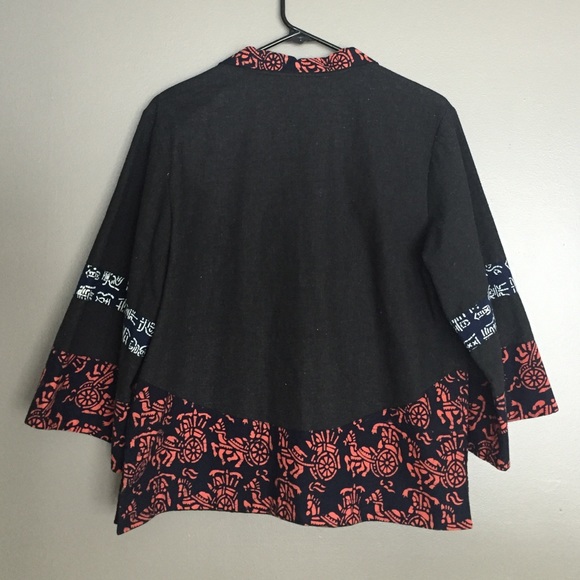 Authentic Montsuki Japanese Jacket LA MEI Medium - Picture 4 of 4
